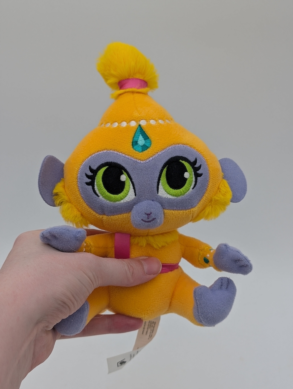 Nickelodeon Shimmer & Shine TALA THE YELLOW MONKEY 7" Plush stuffed Animal Toy - Picture 5 of 5
